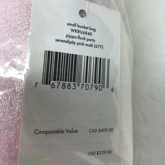 Kate Spade pippa flock bucket bag - Picture 10 of 11